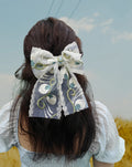 Embroidery Hair Bows Lace Big Bows Hairclip Women Elegant Spring Clip Spring Summer Hair Accessories Women Barrettes