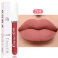 Sexy Long Lasting Velvet Matte Liquid Lipstick, Maquiagem, Mulheres Beleza, Vermelho, Antiaderente, Impermeável, Lip Gloss