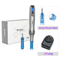 Autêntico Dr Pen Ultima M8S, 22 Pcs Agulha Pin, Anti Back Flow, Microneedling Pen, Derma Pen, Máquina de Beleza Sem Fio, Skincare Pen